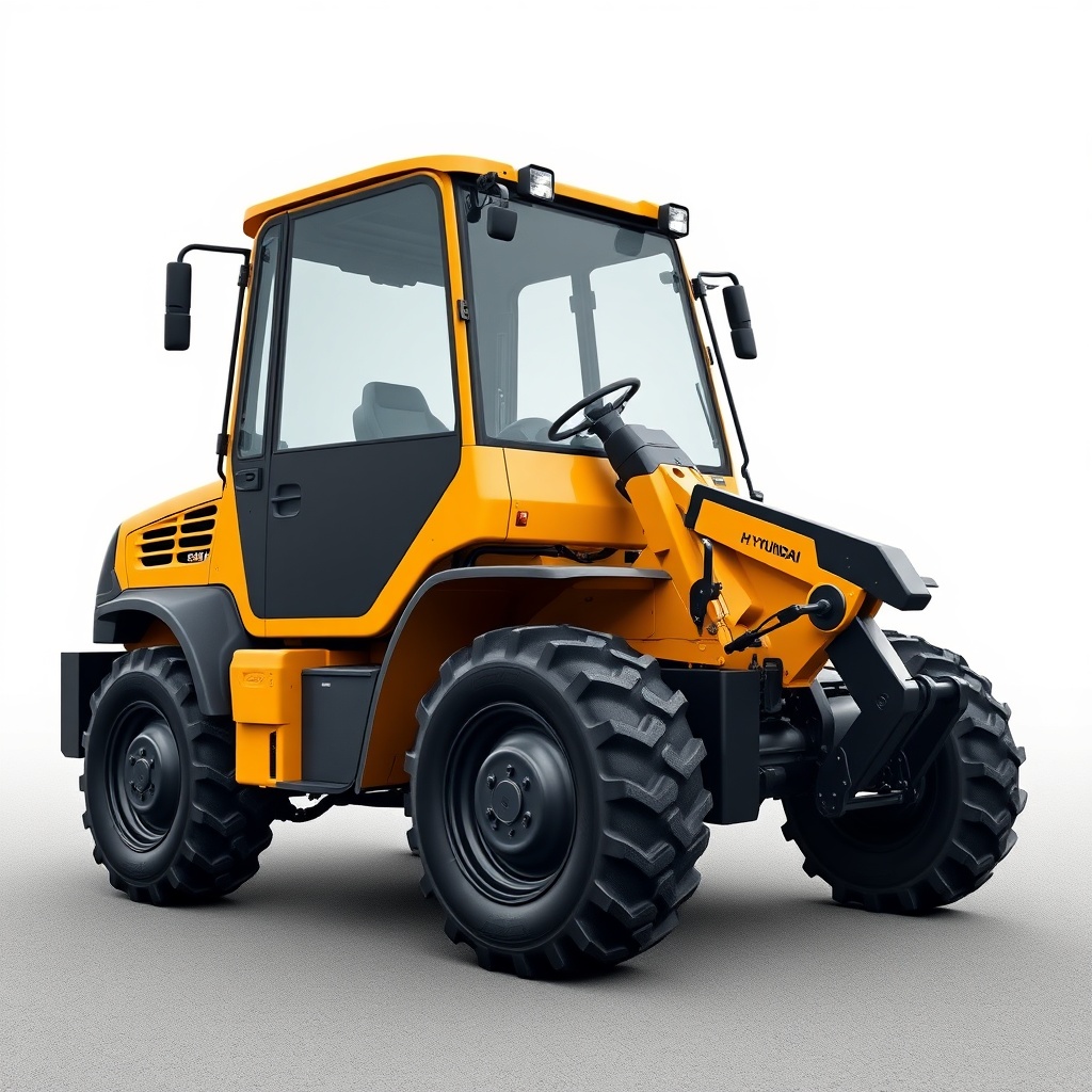 Hyundai 50D-7E'nin yan profilde