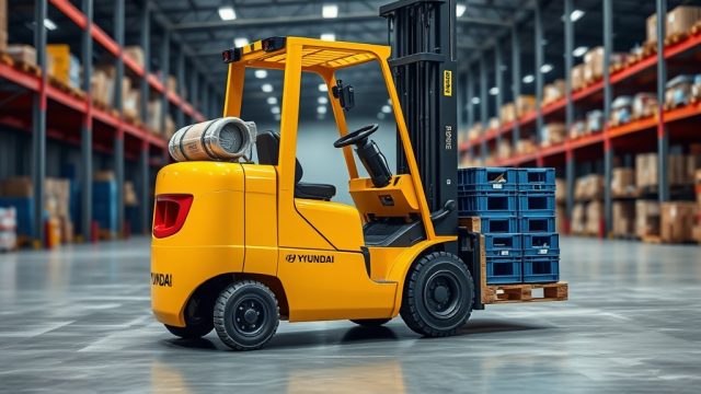 Hyundai 50D-7E Kaldırma Kapasitesi ve Yük Taşıma Özellikleri