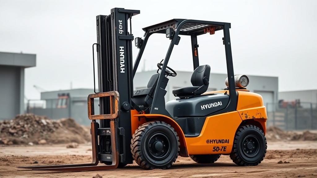 Hyundai 50D-7E Lastik ve Manevra Özellikleri